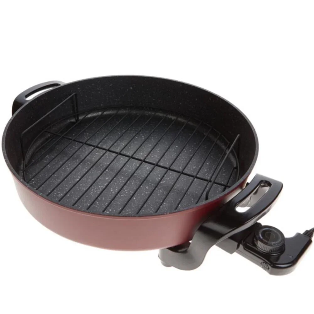 Dura-Pan 14" Electric Skillet with Removable Divider ( new with box) - Picture 2 of 5
